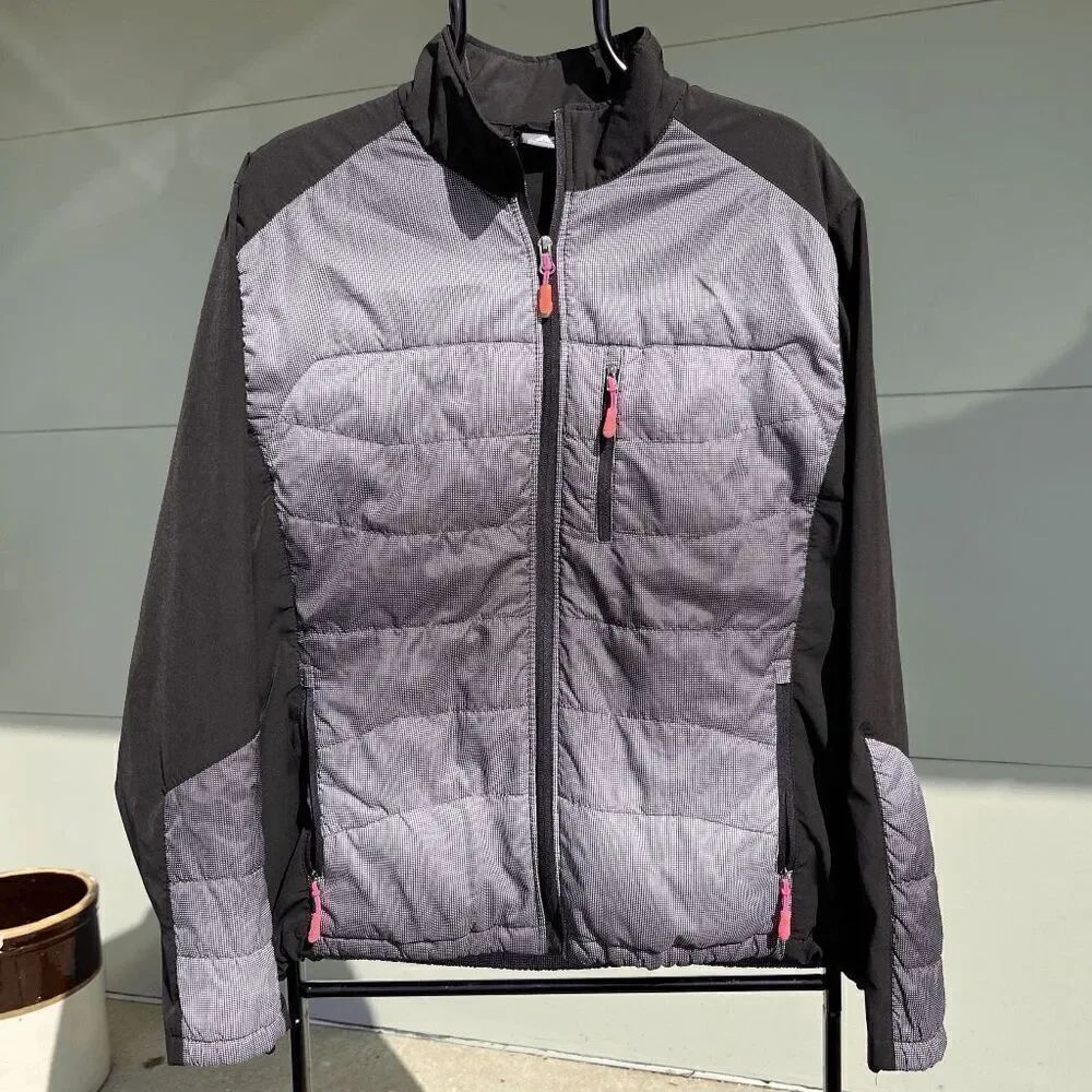 New Balance Women's Light Weight Quilted Puffer Running Walking Autumn Jacket -